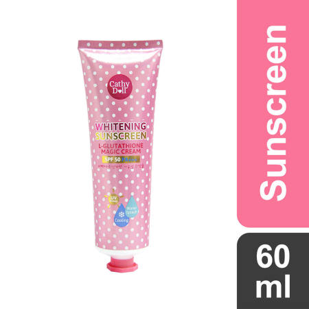 Cathy Doll Whitening Sunscreen Magic Cream SPF50 60ml