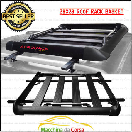 AeroRack Roof Basket - 38x38 Clamp-On Crossbar Mount