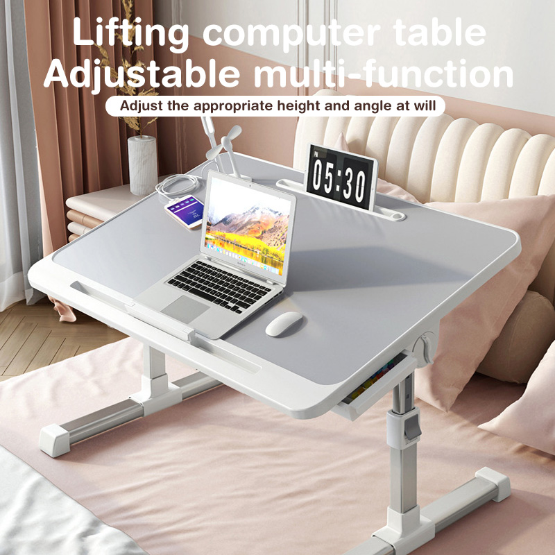 Bed Desk Computer Lazy Table Adjustable Lifting Folding Learning Small Table Dormitory Cooling Noteb