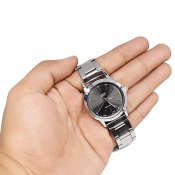 Casio Black Dial Stainless Steel Women's Watch