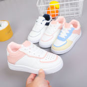 Korean Fashion Kids Shoes - White Sneakers (Size 25-36)