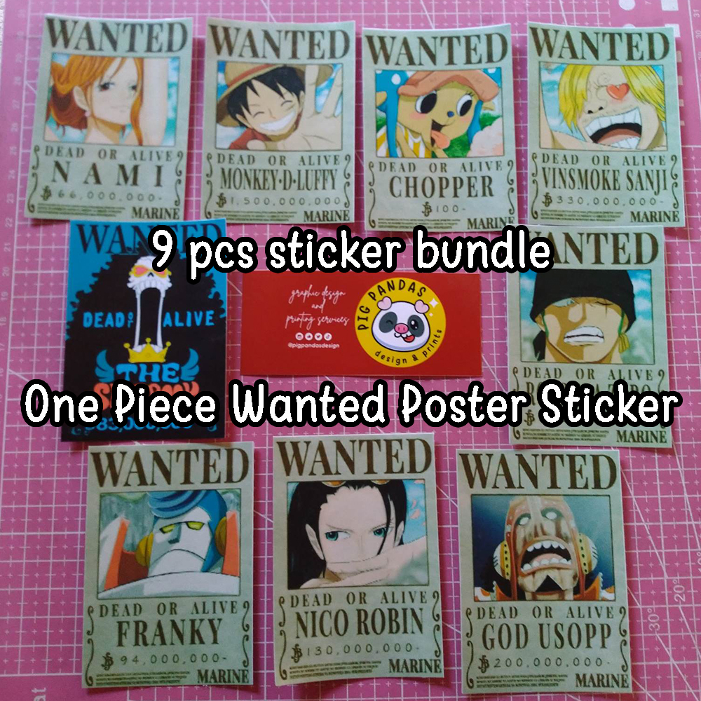 Wallet One Piece - Wanted