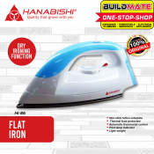 HANABISHI Lightweight Portable Electric Flat Iron - 100% ORIGINAL