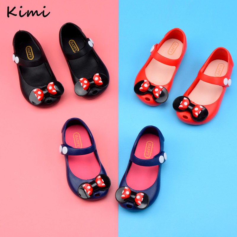 Mickey mouse hot sale jelly shoes