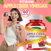 Fitgum Apple Cider Vinegar Gummies for Safe Weight Loss