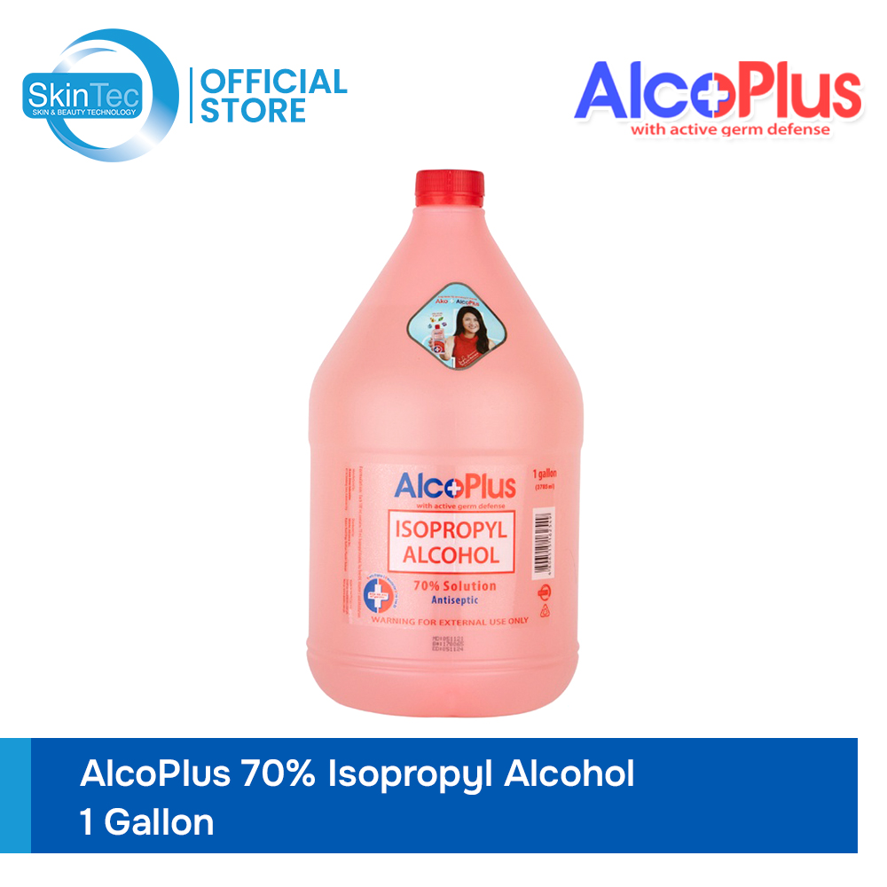 AlcoPlus Blue 70% Ethyl Alcohol 1 Gallon