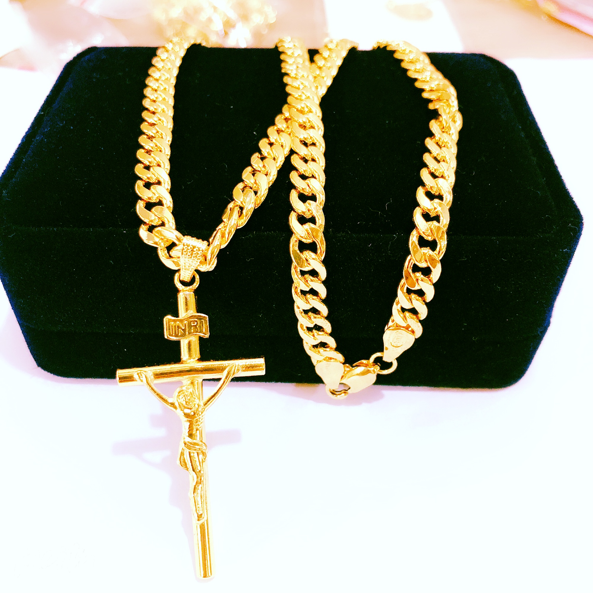 24k Bangkok gold necklace #042