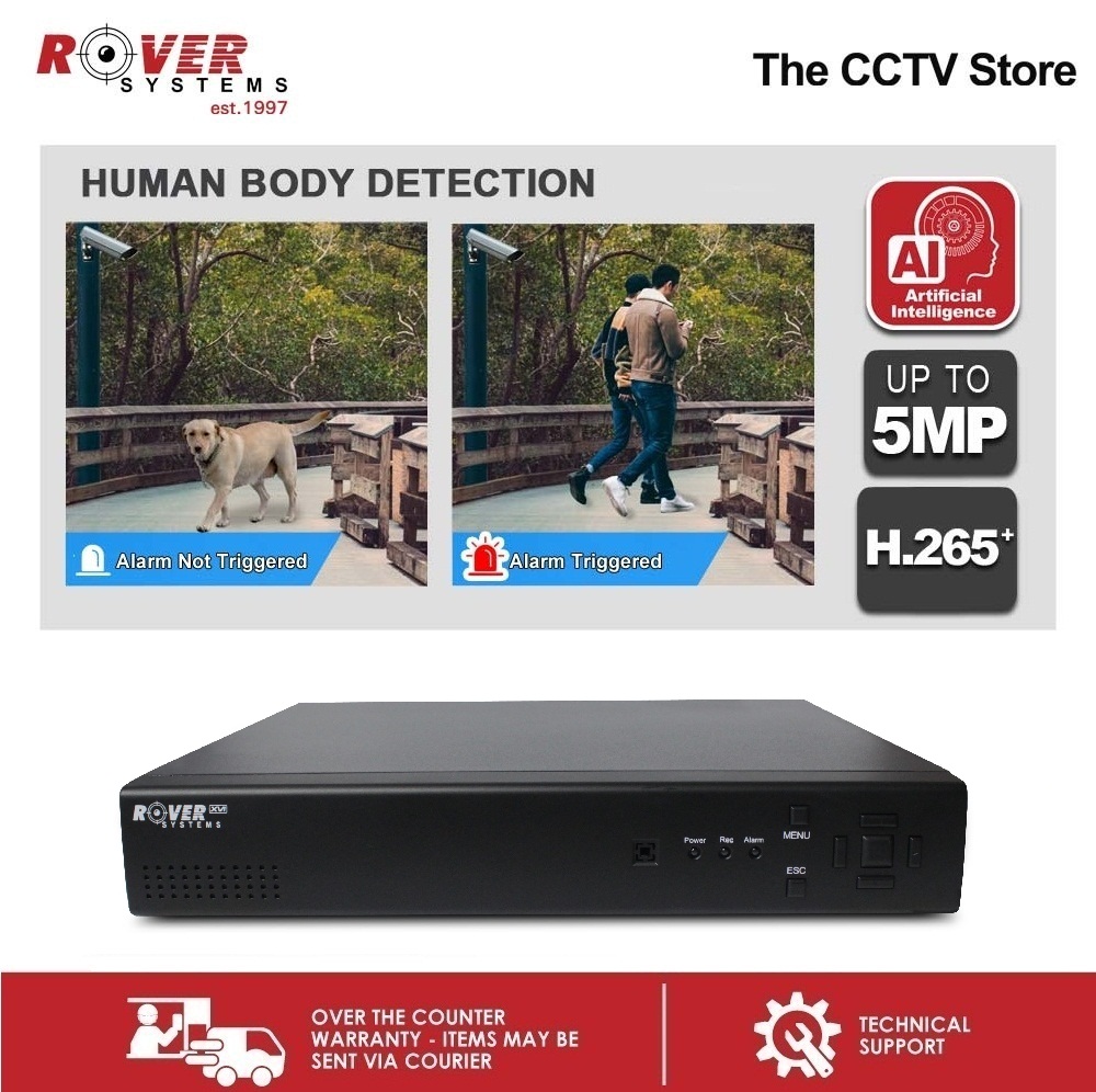 Rover Systems 16 Channel Up to 5MP in SATA XVI Digital Video