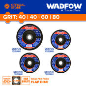 WADFOW Flap Disc 5" | 6" Sanding Abrasive Grinding Wheel