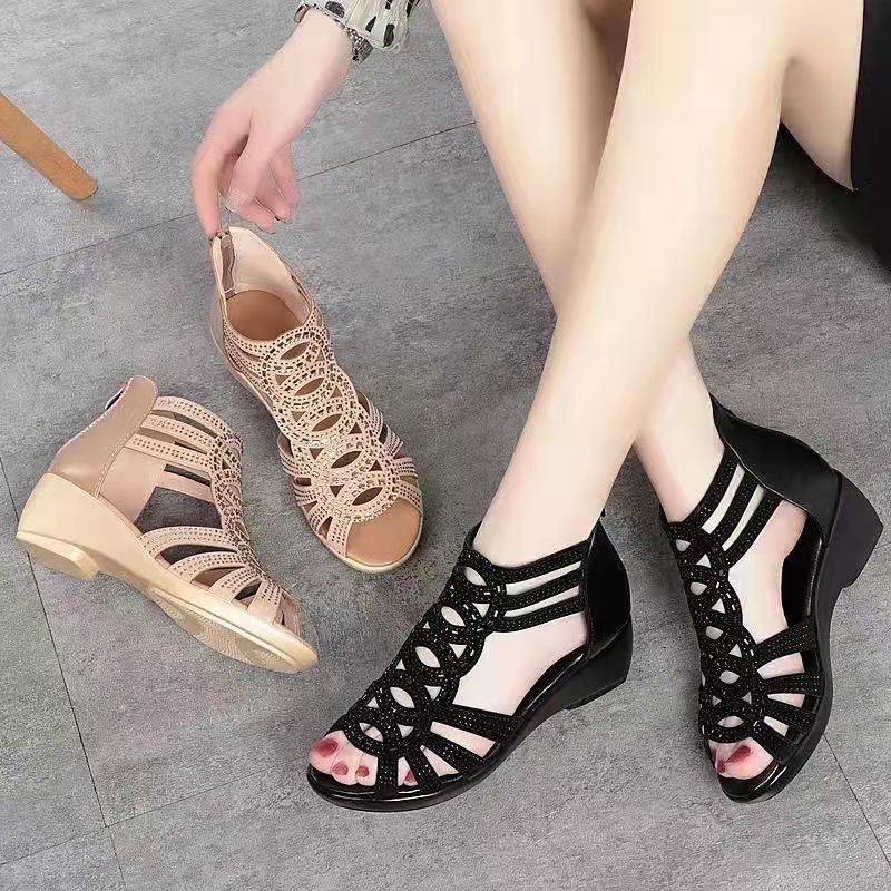 Wedge Heel Sandals for sale Womens Wedge Sandals brands prices deals online Lazada Philippines