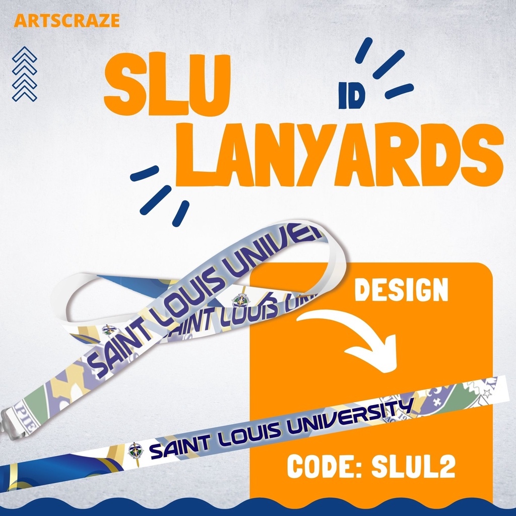 St. Louis University Billikens SLU Lanyard Keychain With Clip NEW