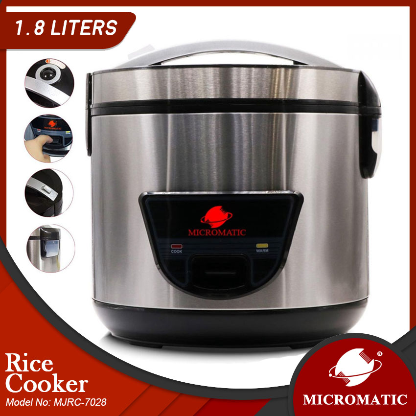 Micromatic MRC-50 7.8L 45cups Heavy Duty Rice Cooker | Lazada PH