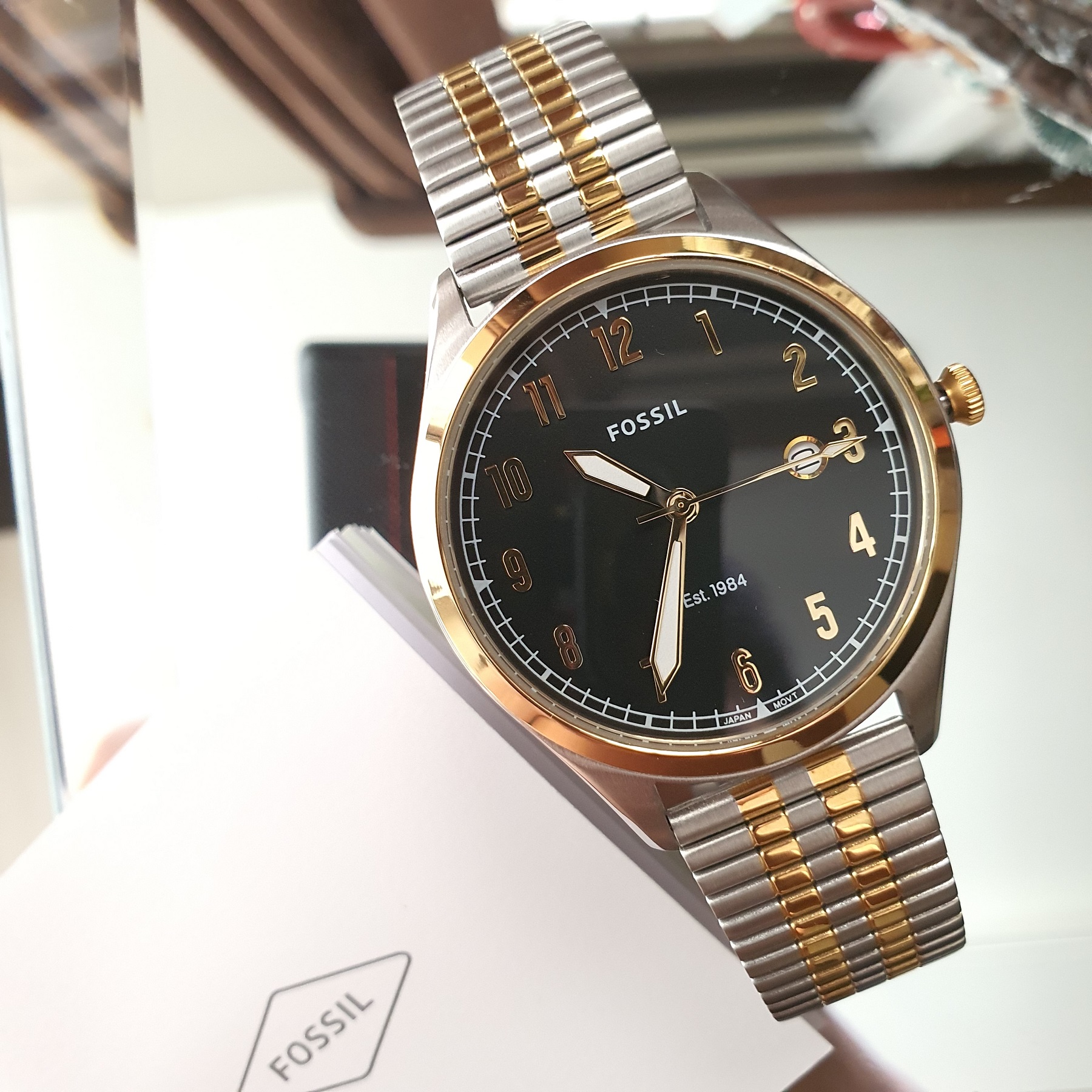 Fossil FS5596 Forrester Three-Hand Date 