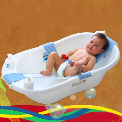 【COD】Newborn Infant Baby Bath Adjustable Antiskid Net Bathtub Sling Mesh Net Accessories AN88 (2)