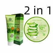 Aloe Vera Glutathione Peeling Cream + Soothing Gel 