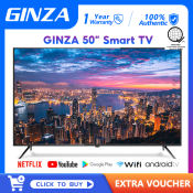 GINZA Smart TV Sale: 50" - 60" Flat Screen Options