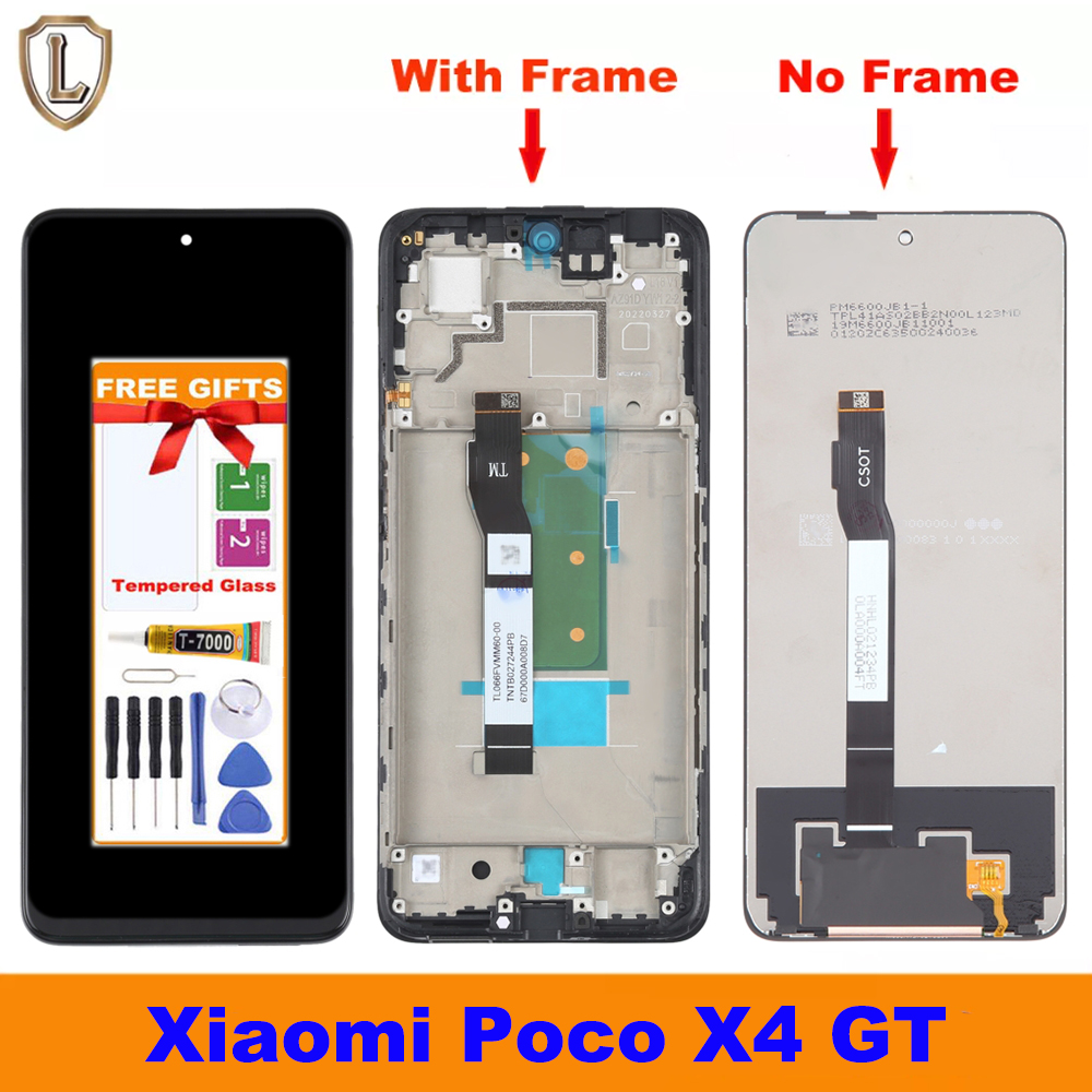 6.67 Original OLED For Xiaomi POCO X4 Pro 5G LCD Display Touch Screen  Digitizer