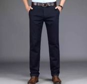 Straight Cut Slacks for Men Formal, Casual Attire