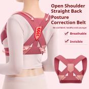 Posture Corrector Strap - Adjustable Back Support & Pain Relief