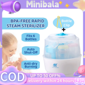 Minibala Electric Steam Bottle Sterilizer with Dryer