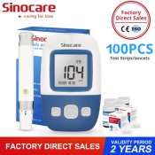 Sinocare Safe AQ Angel Blood Glucose Monitoring Kit