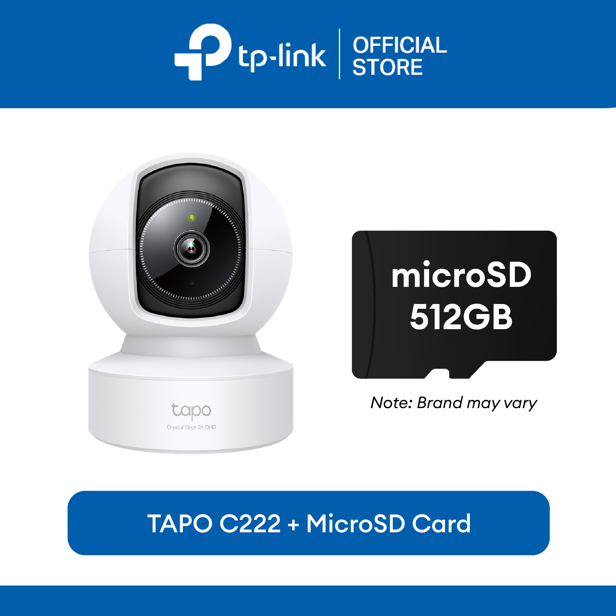 TP-Link Official Store / Tapo C222 / 2K 4MP 360 Degrees Pan/Tilt AI Indoor WiFi IP Security Cctv Sale Camera Connect to Cellphone with Mic and Speaker - Image 2