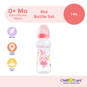 Child Care 8oz Shape Baby Bottle For Girl, by Pc