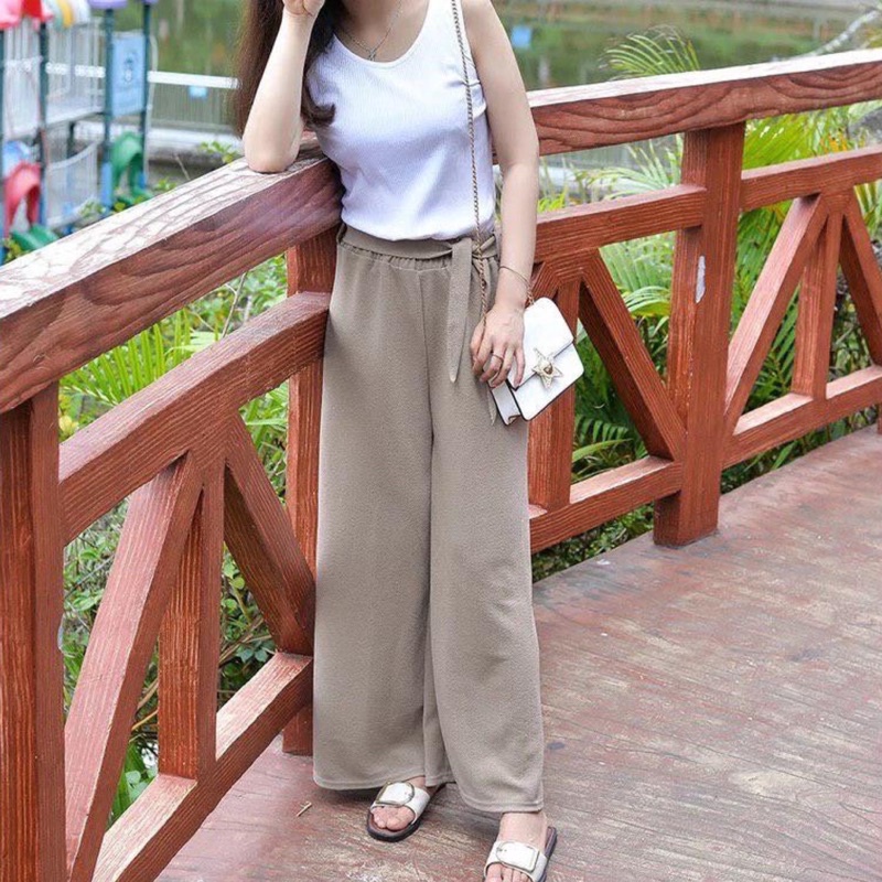 Hylie Regular and Plus Size Long Square Pants beautiful | Lazada PH