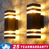 Nordic Style Waterproof LED Wall Lamp for Outdoor Use