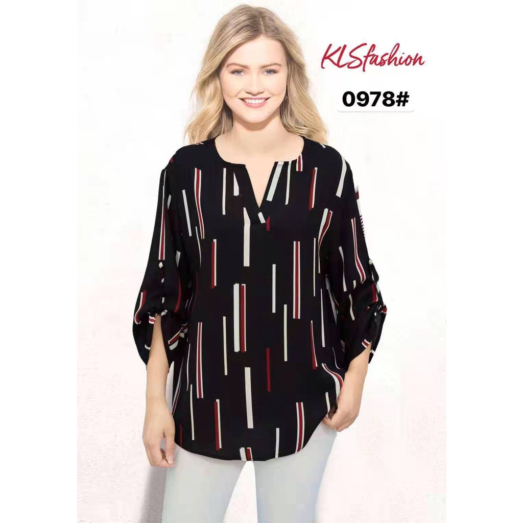 Plus size blouses clearance cheap