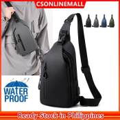 CSONLINEMALL Waterproof Men's Crossbody Chest Bag
