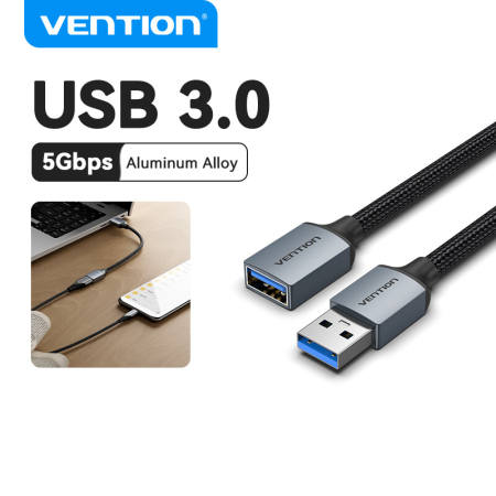 Vention USB 3.0 Extension Cable - 5Gbps Data Transfer