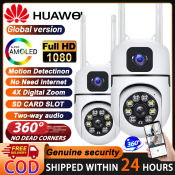 V380 Pro Dual Lens CCTV Camera - Night Vision Monitor