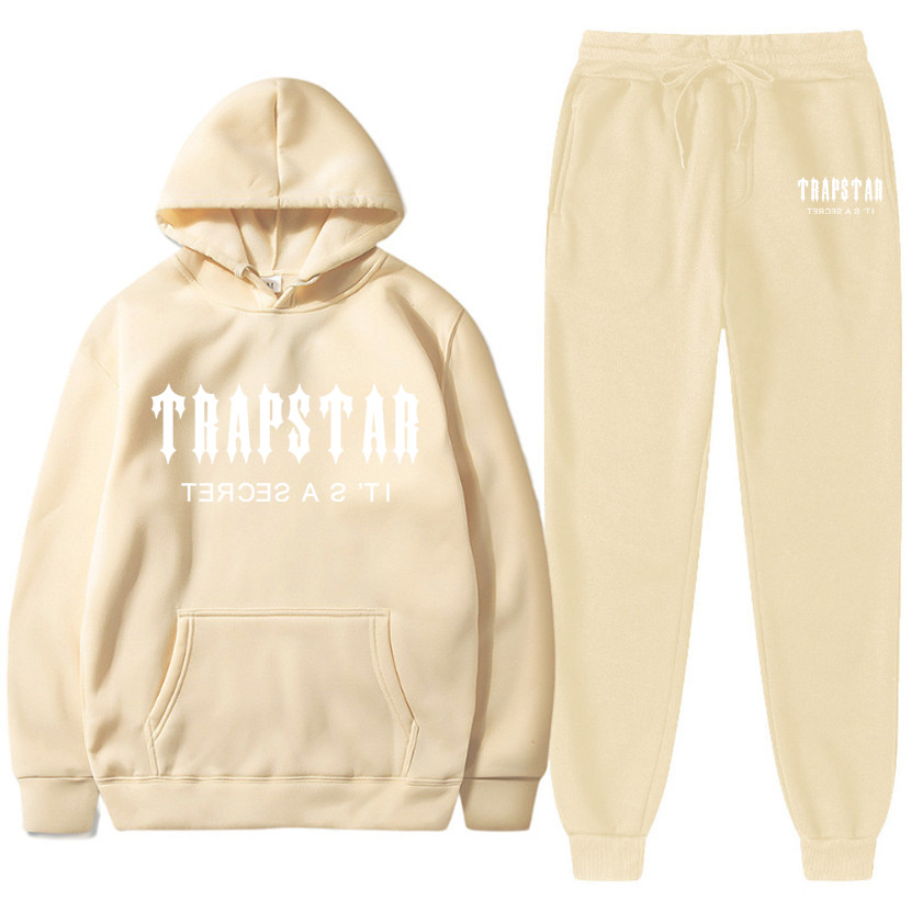 Trapstar 2022 New Autumn Winter Men Hooded Sweatshirt Suit Couple