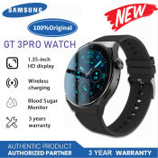 Samsung GT 3 Pro Health Smartwatch, Compatible with Android/iOS