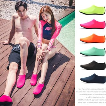 2 Pairs Unisex Diving Swimming Shoes Beach Water Sports Shoes Black - Intl May 2018 - 4 2 Pairs Unisex Diving Swimming Shoes Beach Water Sports Shoes Black - intl - 4