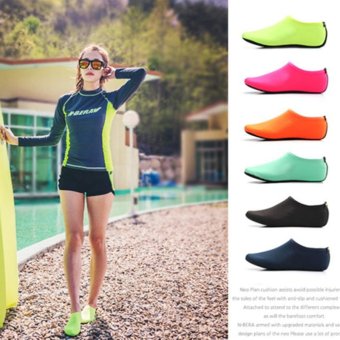 2 Pairs Unisex Diving Swimming Shoes Beach Water Sports Shoes Rose - Intl June 2018 - 3 2 Pairs Unisex Diving Swimming Shoes Beach Water Sports Shoes Rose - intl - 3