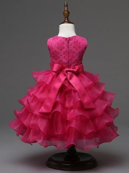 2017 Baby Christening Girl Dress Kids Ruffles Lace Dresses ForGirls Princess Tutu Dress For Wedding Party Events Wear Girls(color:Rose) - Intl June 2018 - 3 2017 Baby Christening Girl Dress Kids Ruffles Lace Dresses forGirls Princess Tutu Dress for Wedding Party Events Wear Girls(color:Rose) - intl - 3