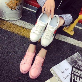 2017 New Embroidery Roses Lace Hong Kong And Taiwan Style ShoesKorean Version Of The Round Flat With The Board Shoes - Intl June 2018 - 4 2017 new embroidery roses lace Hong Kong and Taiwan style shoesKorean version of the round flat with the board shoes - intl - 4