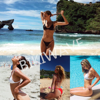 2017 Sexy Bikini Set Brazilian Swimsuit Women Swimwear HalterBiquinis Retro Style Simple Thong Bikinis Maillot De Bain July 2018 - 3 2017 Sexy Bikini Set Brazilian Swimsuit Women Swimwear HalterBiquinis Retro Style Simple Thong Bikinis maillot de bain - 3