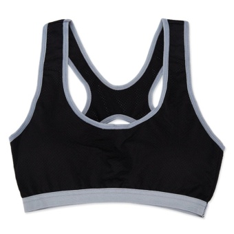 3Pcs Women's Built-up Sports Bra,One Size For All,Strong ElasticityBra For Running,Yoga,Box,BadmintonTraining,Fitness(Blue/White/Black) - Intl June 2018 - 3 3Pcs Women's Built-up Sports Bra,One Size For All,Strong ElasticityBra For Running,Yoga,Box,BadmintonTraining,Fitness(Blue/White/Black) - intl - 3