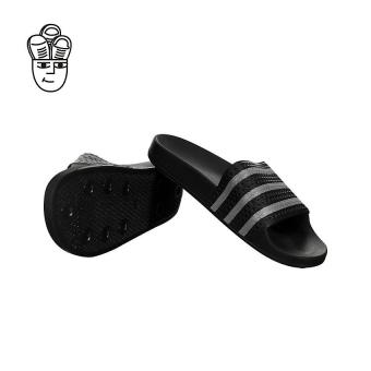 Shopping Adidas Adilette Sandals Core Black / Grey by9909 -SH in Philippines - JaeopkTemple