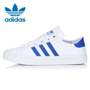 Adidas BB4977 Unisex Originals Court Vantage Casual Shoes White Blue - Intl June 2018 - 2 Adidas BB4977 Unisex Originals Court vantage Casual shoes white blue - intl - 2