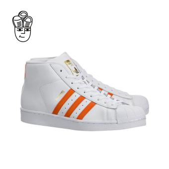 Adidas Pro Model Retro Basketball Shoes White / Orange-Gold By3729 -SH June 2018 - 2 Adidas Pro Model Retro Basketball Shoes White / Orange-Gold by3729 -SH - 2