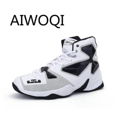 PHP 1.434. AIWOQI Mens Womens Classic Best Professional Basketball Shoes Fashion Suitable Men's Breathable Shoes for Basketball Running Sport ...