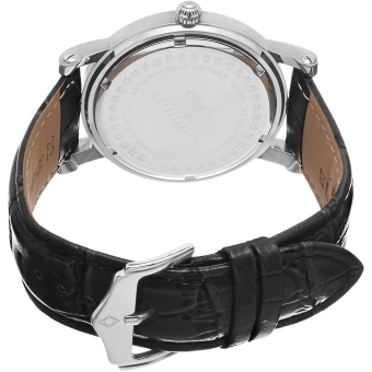 Akribos XXIV Men's Black Leather Strap Watch AK632SSW June 2018 - 2 Akribos XXIV Men's Black Leather Strap Watch AK632SSW - 2