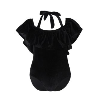 Amart Sexy Women Off Shoulder Ruffle Swim Wear High Cut BathingSuit Monokini Swimwear One Piece Swimsuit Plus Size - Intl June 2018 - 5 Amart Sexy Women Off Shoulder Ruffle Swim Wear High Cut BathingSuit Monokini Swimwear One Piece Swimsuit Plus Size - intl - 5