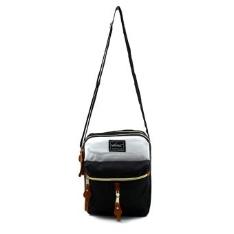Attraxion Oliver - 16011 Sling Crossbody Bag For Men CreamMluticolored (Black) April 2018 - 2 Attraxion Oliver - 16011 Sling Crossbody Bag for Men CreamMluticolored (Black) - 2