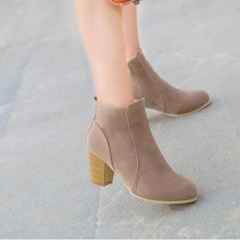 Autumn Winter Boots With High Heels Boots Shoes Martin Boots WomenAnkle - Intl June 2018 - 3 Autumn Winter Boots With High Heels Boots Shoes Martin Boots WomenAnkle - intl - 3