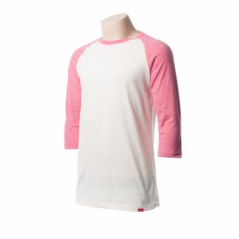 BENCH- BUO0010PI4 Roundneck 3/4 Sleeves (Off White Body + HoneySuckle Sleeves) April 2018 - 2 BENCH- BUO0010PI4 Roundneck 3/4 Sleeves (Off White Body + HoneySuckle Sleeves) - 2